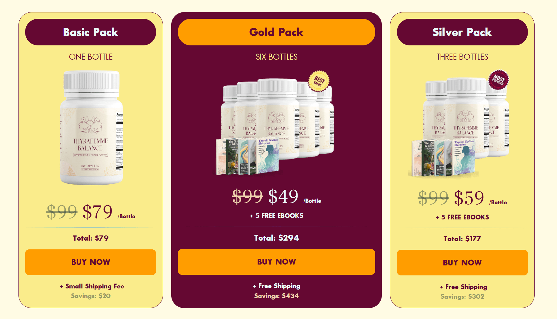 Thyrafemme Balance discounts